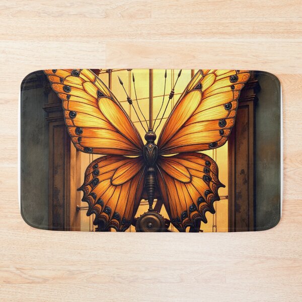 Item preview, The Clockwork Butterfly designed and sold by oanaunciuleanu.
