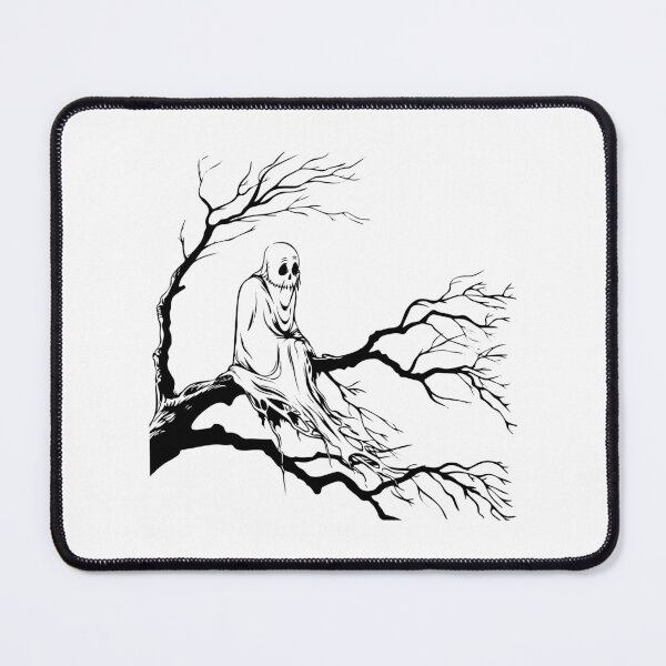Item preview, Ghost Cheesecloth Halloween Spooky Spirit Soul Horror Tree designed and sold by inkoutninja.
