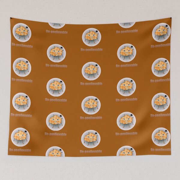 Item preview, Funny Angry Potato Pun - Un-peelievable designed and sold by CuteCartoon.