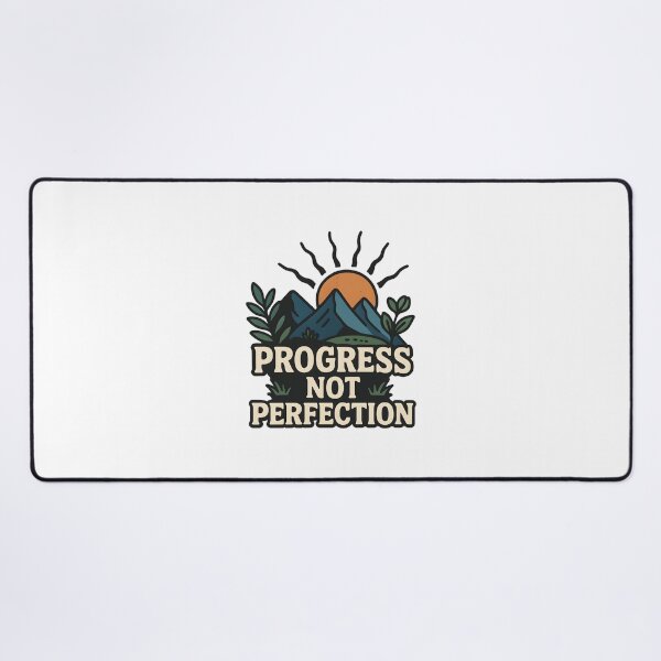 Item preview, Progress Not Perfection designed and sold by inkNext.