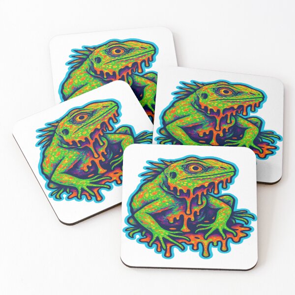 Item preview, Premium Melting Lizard Graffiti Psy Art | Summer Drop 2025 Reloaded designed and sold by Imaginarium of Chaos falcon88 .