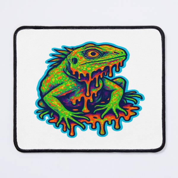 Item preview, Premium Melting Lizard Graffiti Psy Art | Summer Drop 2025 Reloaded designed and sold by Imaginarium of Chaos falcon88 .