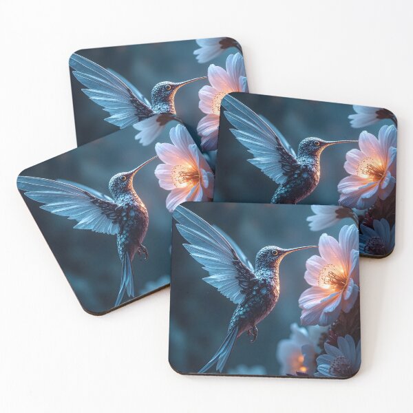 Item preview, Ethereal Dance of the Hummingbird designed and sold by oanaunciuleanu.