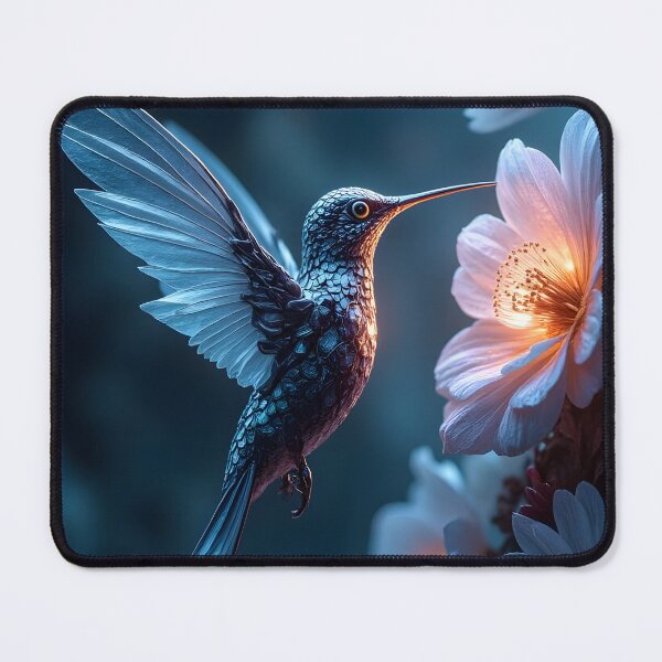 Item preview, Ethereal Dance of the Hummingbird designed and sold by oanaunciuleanu.