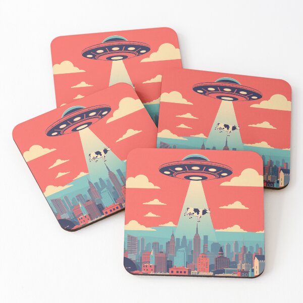Item preview, City Cow Flying Saucer 3 designed and sold by LitRobot.