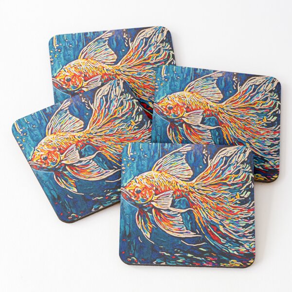 Item preview, Psychedelic Fish designed and sold by SJWCA.