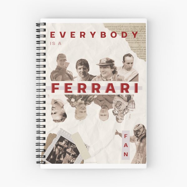 Item preview, Everyone is a Ferrari Fan Print designed and sold by motorsportmaven.