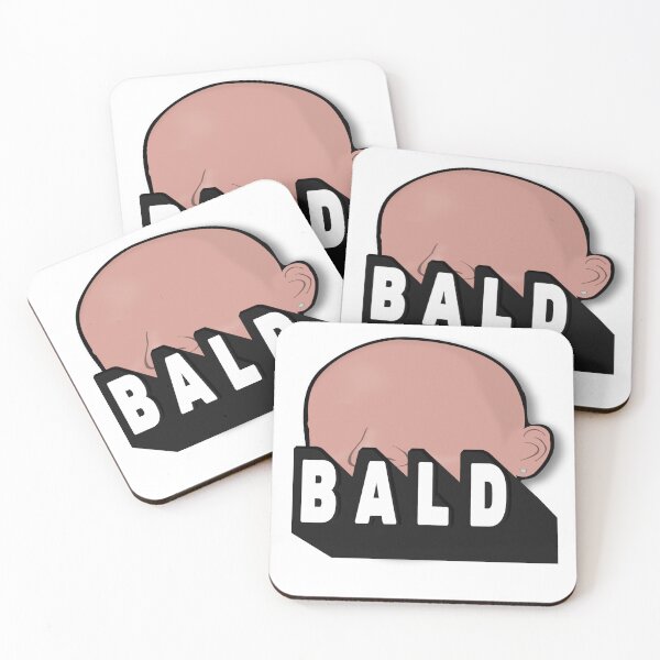 Item preview, Bald – Bold Design Embracing Confidence, Humor, and the Power of a Shiny Head designed and sold by ArtsyExplorer.
