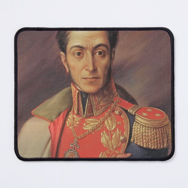 Item preview, Simon Bolívar Portrait with Signature designed and sold by quackynaut.