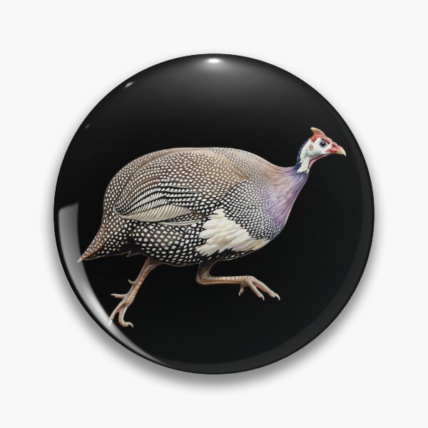 Item preview, Beautiful watercolor Guinea fowl  designed and sold by 4rtistcDrift.