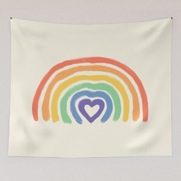 Item preview, Rainbow Heart designed and sold by normanduenas.
