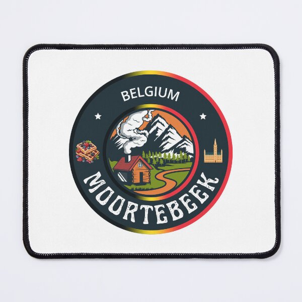 Item preview, Moortebeek Belgium Emblem designed and sold by World Designs.