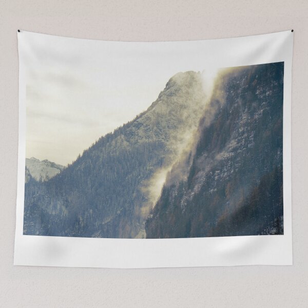 Item preview, Mountains forest fog designed and sold by aidsch.