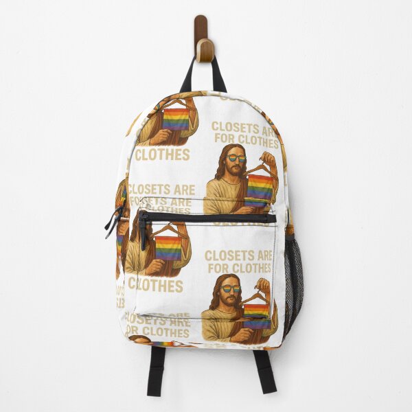 Item preview, Closets Are for Clothes – LGBTQ+ Jesus Pride Art designed and sold by ClarityCornaZA.