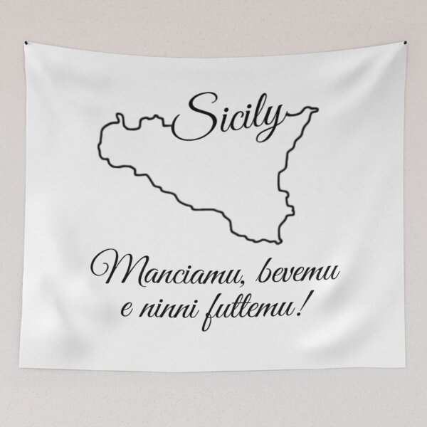 Item preview, Manciamu, bevemu e ninni futtemu designed and sold by Sikelia.