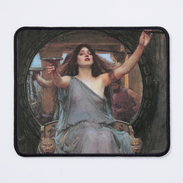 Item preview, Circe Offering the Cup to Ulysses by John William Waterhouse designed and sold by Vintage Designs +.