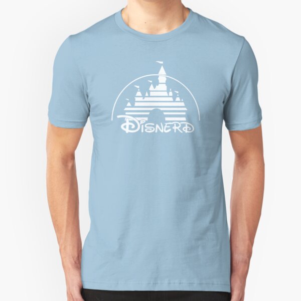 Disnerd - White Slim Fit T-Shirt