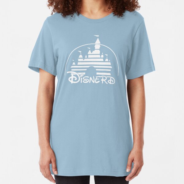Disnerd - White Slim Fit T-Shirt