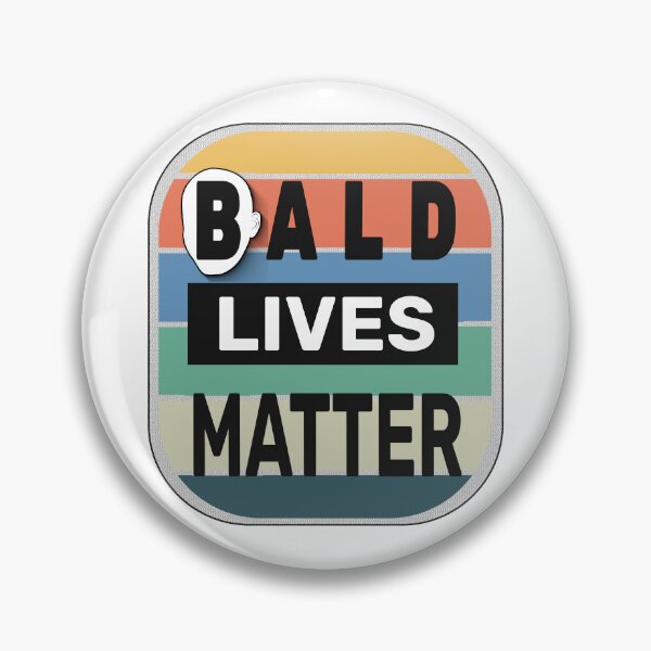 Item preview,  Bald Lives Matter – Bold and Humorous Statement Design  designed and sold by ArtsyExplorer.