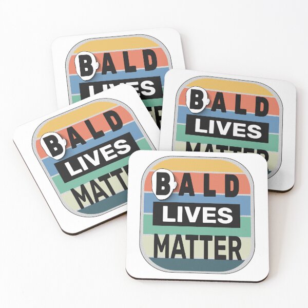 Item preview,  Bald Lives Matter – Bold and Humorous Statement Design  designed and sold by ArtsyExplorer.