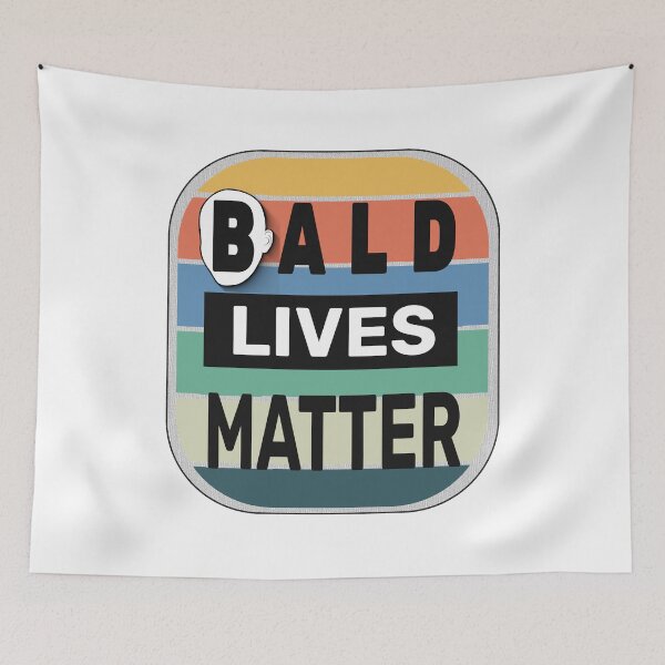 Item preview,  Bald Lives Matter – Bold and Humorous Statement Design  designed and sold by ArtsyExplorer.