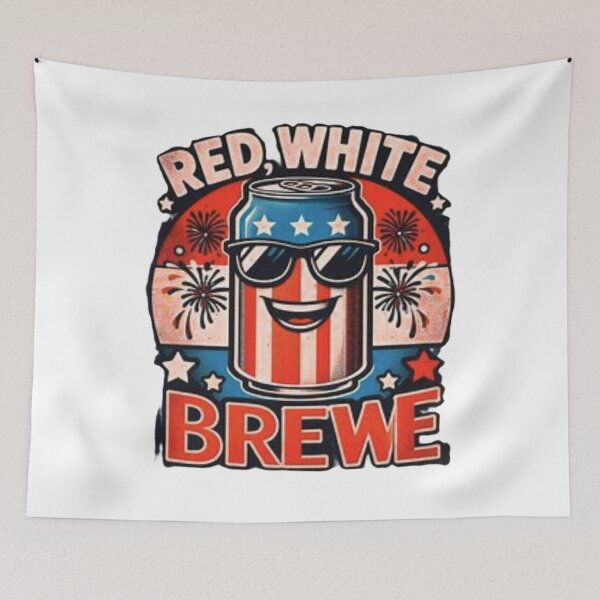 Item preview, USA Beer Can Celebration Art designed and sold by Iuqiune.