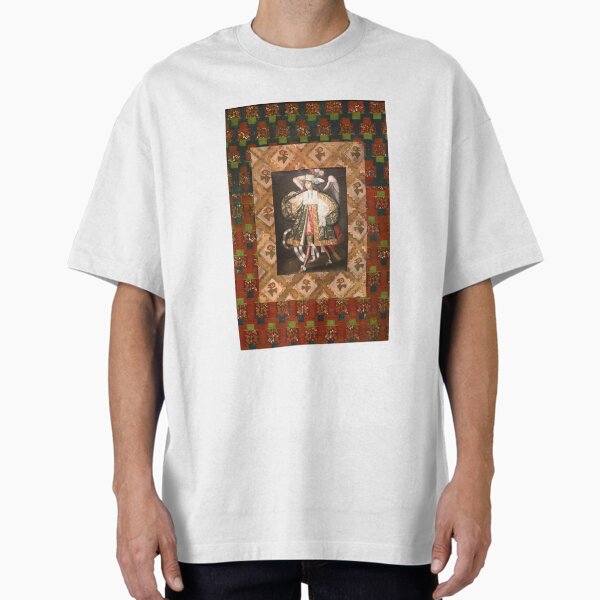 Item preview, Peruvian Archangel on Indigenous Textile designed and sold by Middo Art & Design.