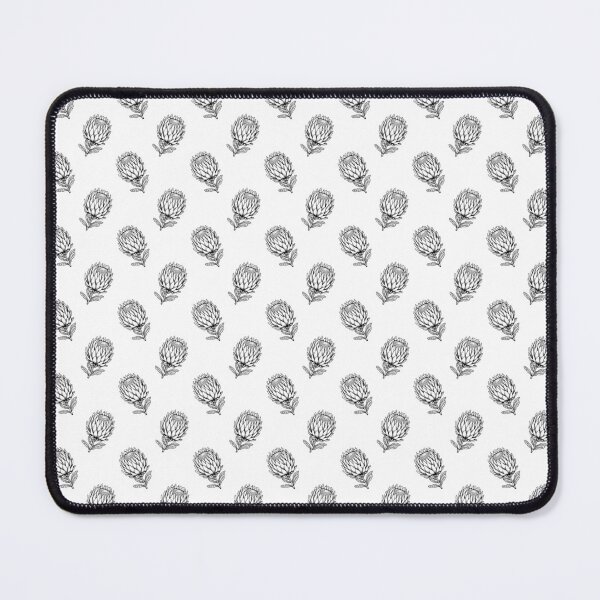 Item preview, Black Protea Pattern - South African National Flower Design designed and sold by Cheeky Lydia.