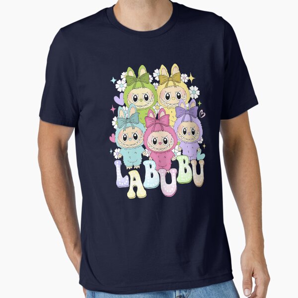 Item preview, Labubu Cute Cartoon Dolls Anime Chibi Style designed and sold by ScottBoRed.