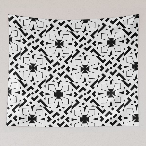 Item preview, Retro Art Deco Geometric Pattern 24.P06a.009.011 designed and sold by Space & Care - Art Deco GeoMetrica.