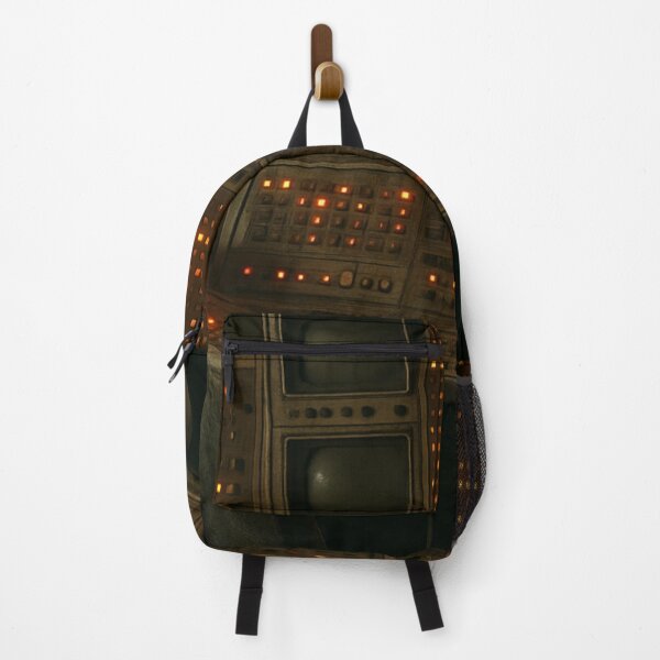 Item preview, Abandoned 1970s Control Room – Retro Sci-Fi Dystopia designed and sold by holaitssher.