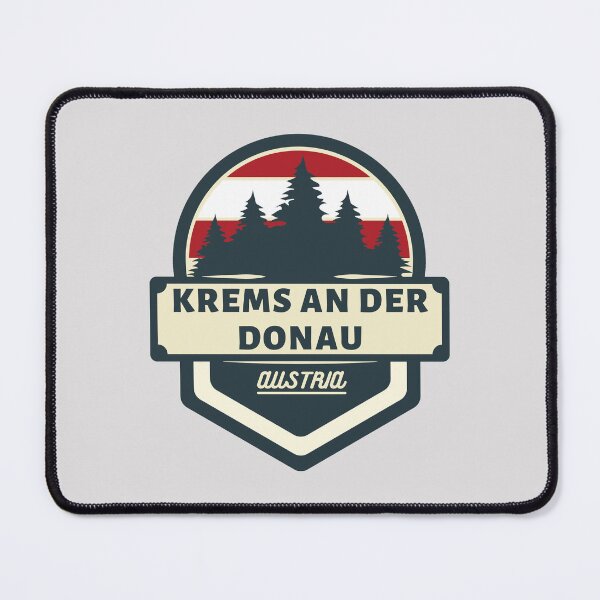 Artikelvorschau, Krems an der Donau Österreich Retro Vintage Abzeichen entworfen und verkauft von World Designs.