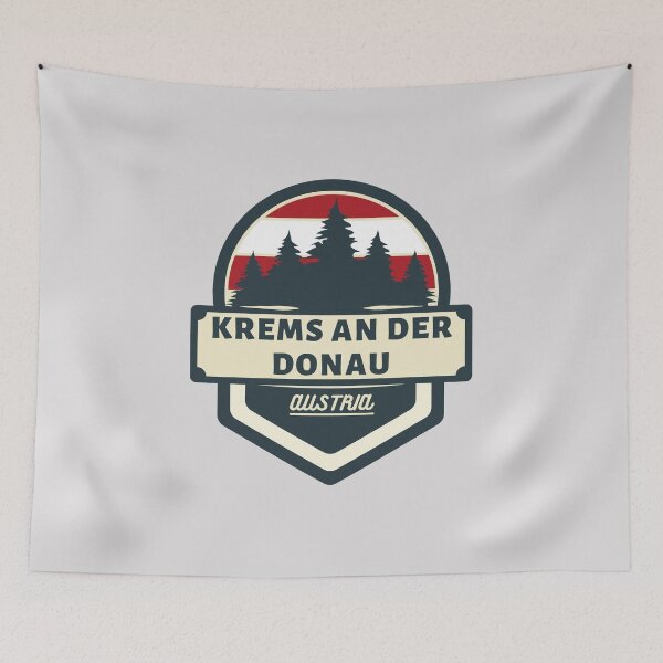 Item preview, Krems an der Donau Austria Retro Vintage Badge designed and sold by World Designs.