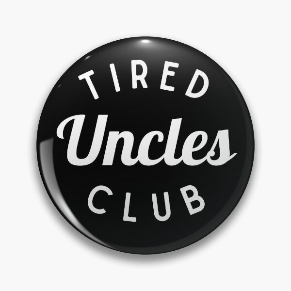 Item preview, Tired Uncles Club Shirt, Funny Uncle Shirt designed and sold by Sleepy Cat Design.