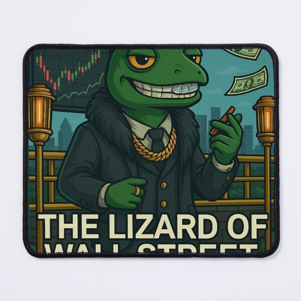 Item preview, The Lizard of wallstreet designed and sold by LizardUnit.