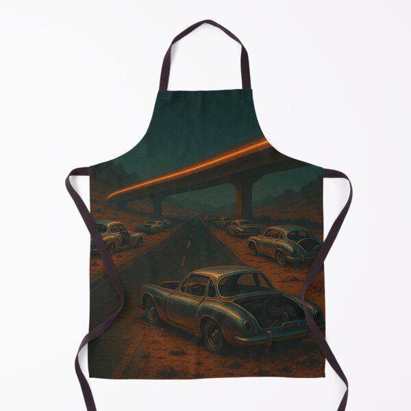 Item preview, Desert Highway Ruins – Chrome Cars of a Lost Future designed and sold by holaitssher.