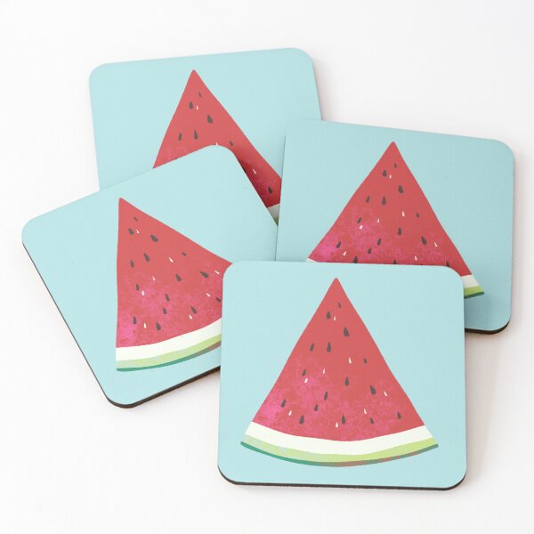 Item preview, Refreshing Slice of Juicy Red Watermelon designed and sold by Yulia Saraswati.