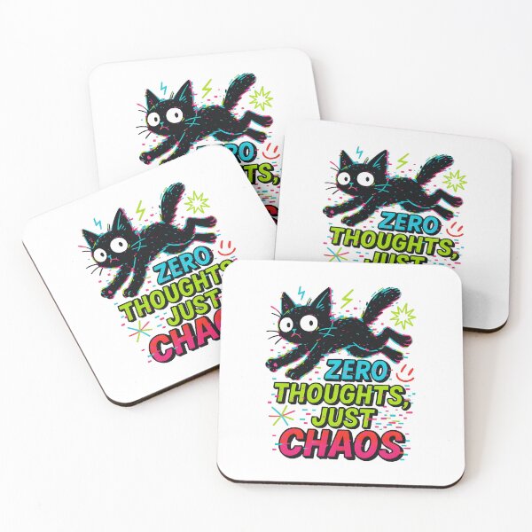 Item preview, Zero Thoughts, Just Chaos. designed and sold by Uglyandcute.