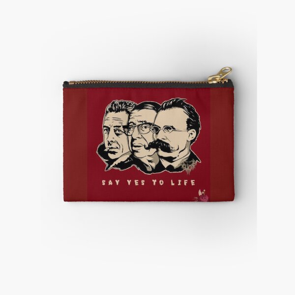 Item preview, Nietzsche, Camus, Sartre: Say Yes to Life (Amor Fati) designed and sold by Socratic Swag.