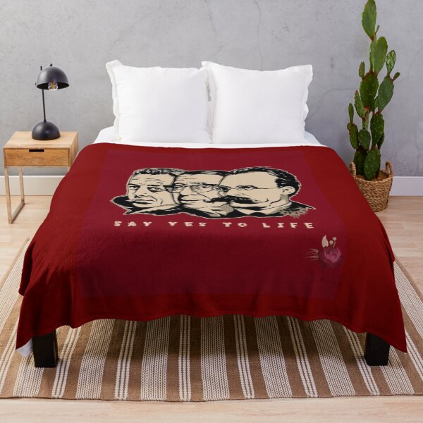 Item preview, Nietzsche, Camus, Sartre: Say Yes to Life (Amor Fati) designed and sold by Socratic Swag.