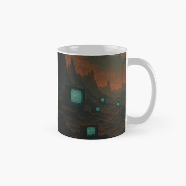 Item preview, Static Signal – CRTs in an Alien Wasteland designed and sold by holaitssher.