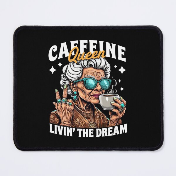 Item preview, Elderly Woman Enjoys Coffee designed and sold by Aise06.