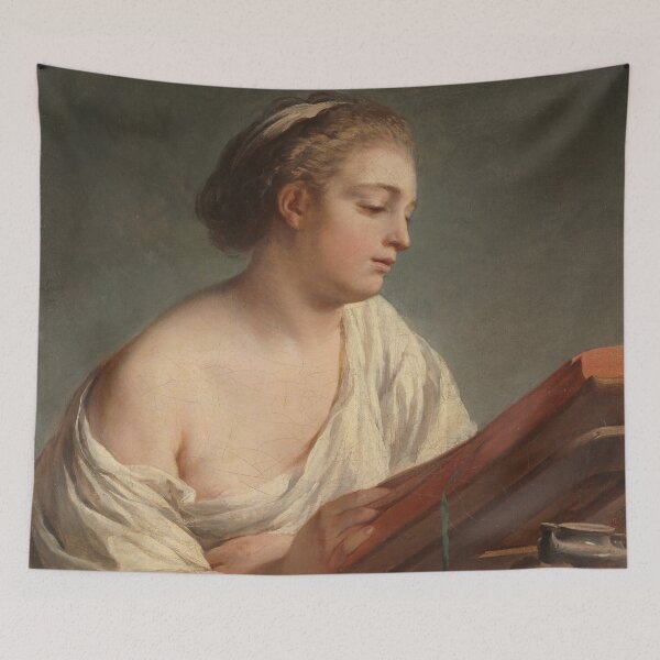 Item preview, Woman Reading, 1769. Nicolas-Bernard Lépicié (French, 1735–1784) designed and sold by Vintage Designs +.
