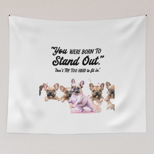 Item preview, Frenchie Frolic - Playful Pup Parade designed and sold by ArtisticDesignsbyLinda.