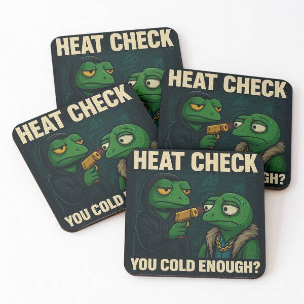 Item preview, Are you cold enough for the heat check designed and sold by LizardUnit.