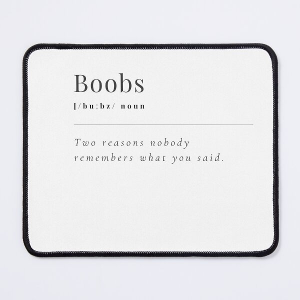 Item preview, Boobs Definition designed and sold by unethicz.