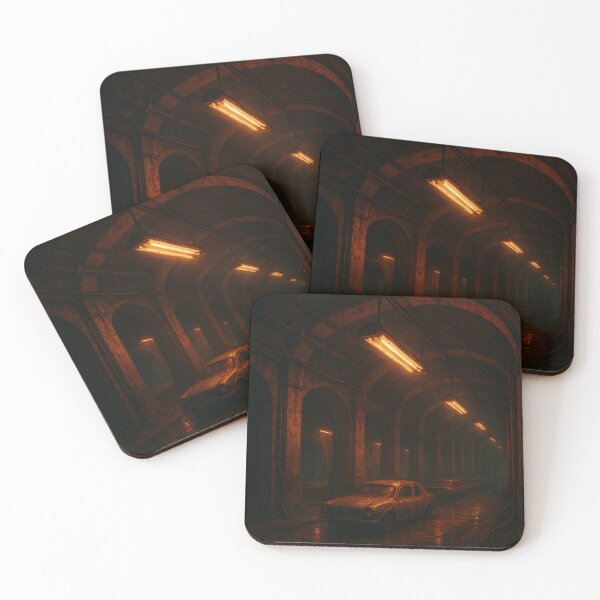 Item preview, Underground Silence – Faulty Lights Beneath the City designed and sold by holaitssher.