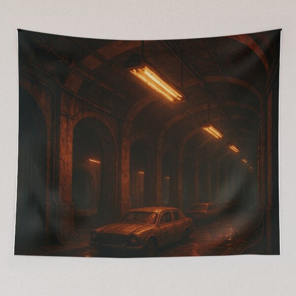 Item preview, Underground Silence – Faulty Lights Beneath the City designed and sold by holaitssher.