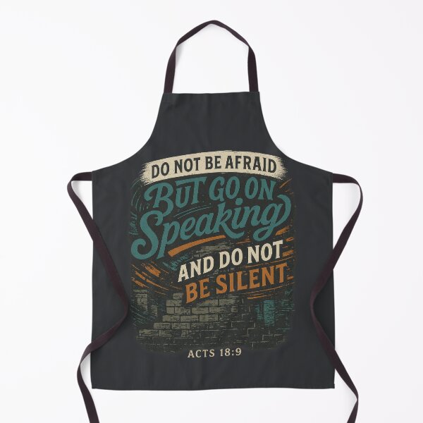 Item preview, Acts 18:9 Do Not Be Silent Bold Scripture designed and sold by SimplySelim.