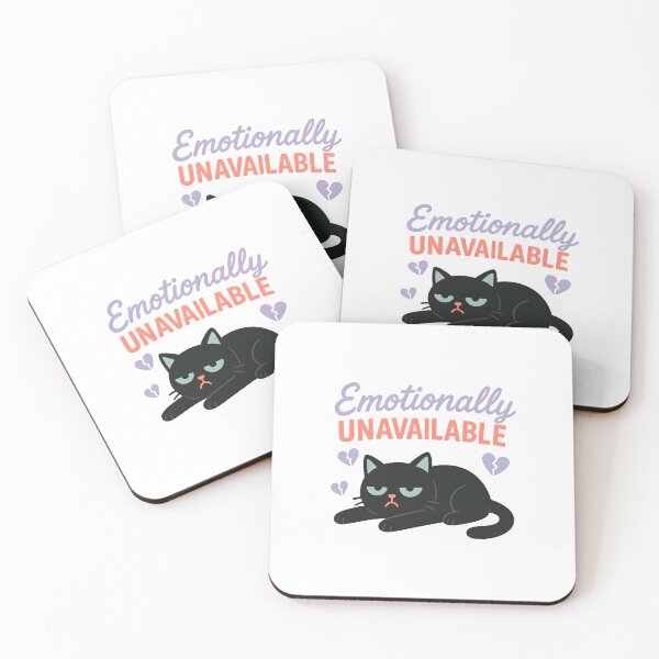 Item preview, Emotionally Unavailable. designed and sold by Uglyandcute.